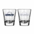 Boelter Brands San Diego Chargers Shot Glass Satin Etch Style 2 Pack 4245107075